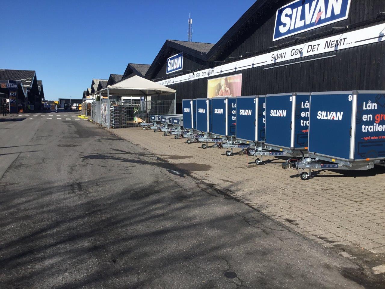 Silvan i Køge runder 12000 gratis trailerudlån og udvider flåden