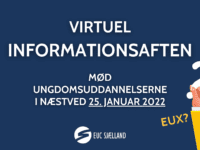 Virtuel informationsaften på EUC Sjælland i Næstved den 25. januar