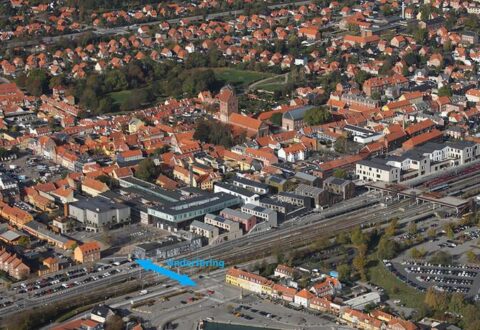 Den nye underføring skal forbinde Kulturtorvet med Havnepladsen i Køge. Foto: Jan Kofod Winther